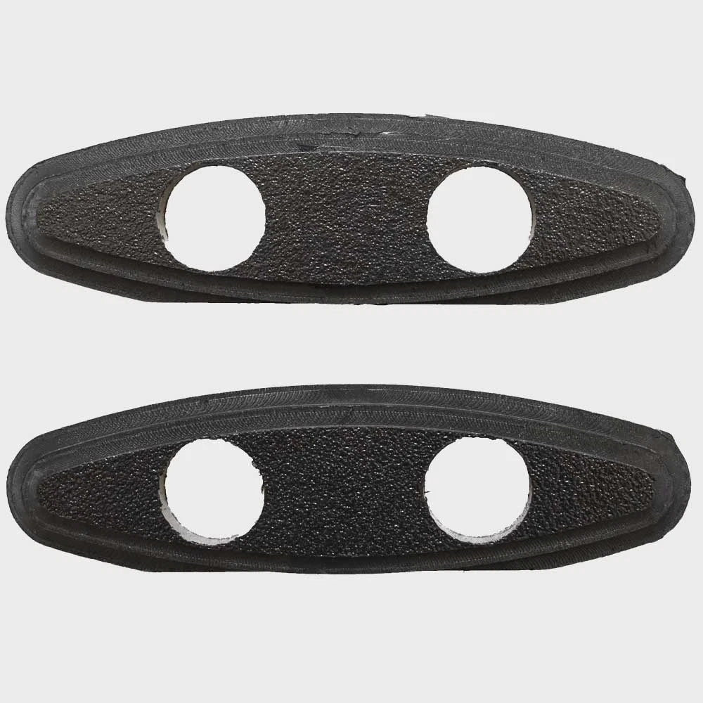 MasterCraft Boat Bow Rail Brackets 520068A - Black (set of 2)