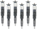 6X Fuel Injector for John Deere 6090 9.0L Engine 350DLC 350GLC 380GLC Excavator