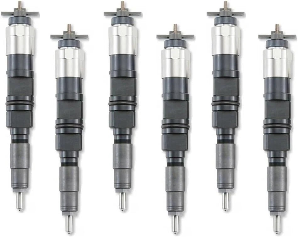 6X Fuel Injector for John Deere 6090 9.0L Engine 350DLC 350GLC 380GLC Excavator
