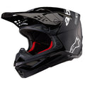 Alpinestars Supertech M10 Flood Off-Road Motorcycle Helmet Small Black/Dark Grey