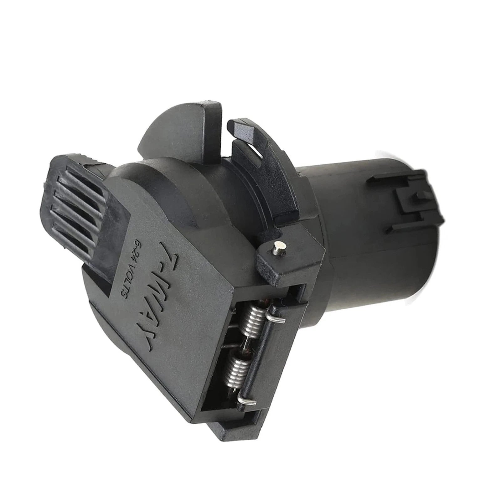 7-Way Trailer Socket for Trailer Lights Brakes Aux Power for Chevy Tahoe 2000+