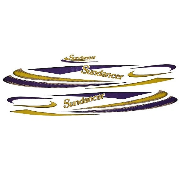 Sea Ray Boat Graphic Decal Set - Sundancer DX 3PC