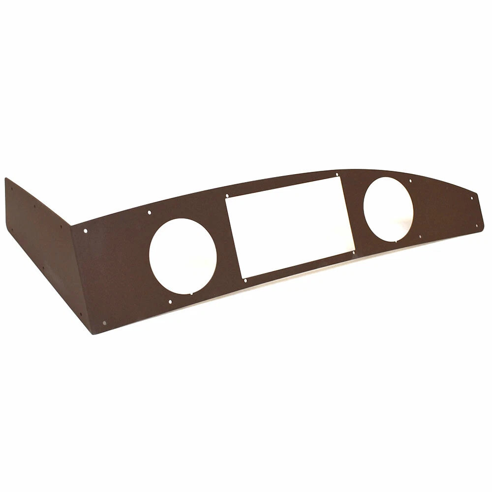 Cobalt Boat Blank Dash Panel 503156WB - 30 3/4 Inch Brown Aluminum
