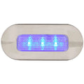 Aqua Signal Boat Courtesy Light 16431-7 - Cordoba Blue Stainless