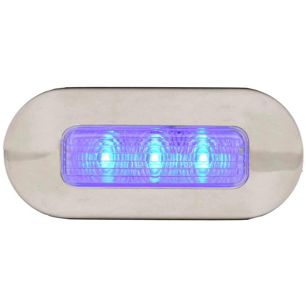 Aqua Signal Boat Courtesy Light 16431-7 - Cordoba Blue Stainless