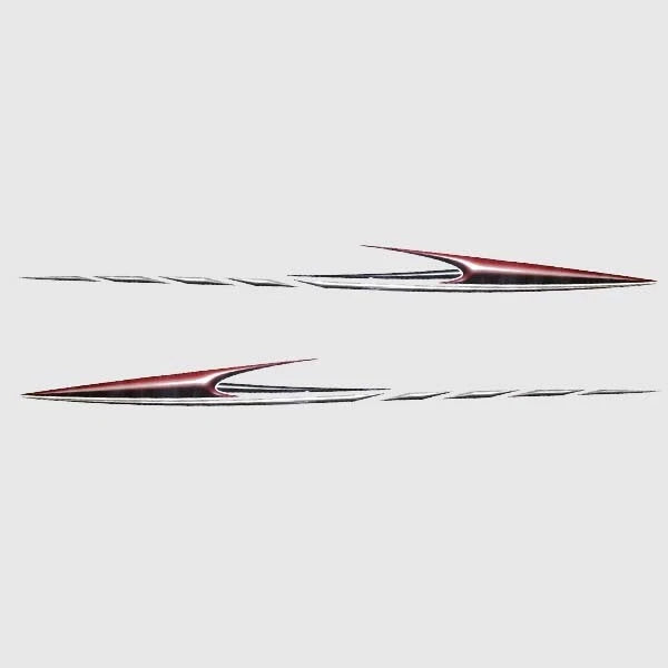 Glastron Boat Graphic Hull Decals - 2009 MX Sticker (set of 2)