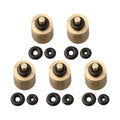 5pcs Gas Refill Adapters for Outdoor Camping Stoves Easy Valve Filling