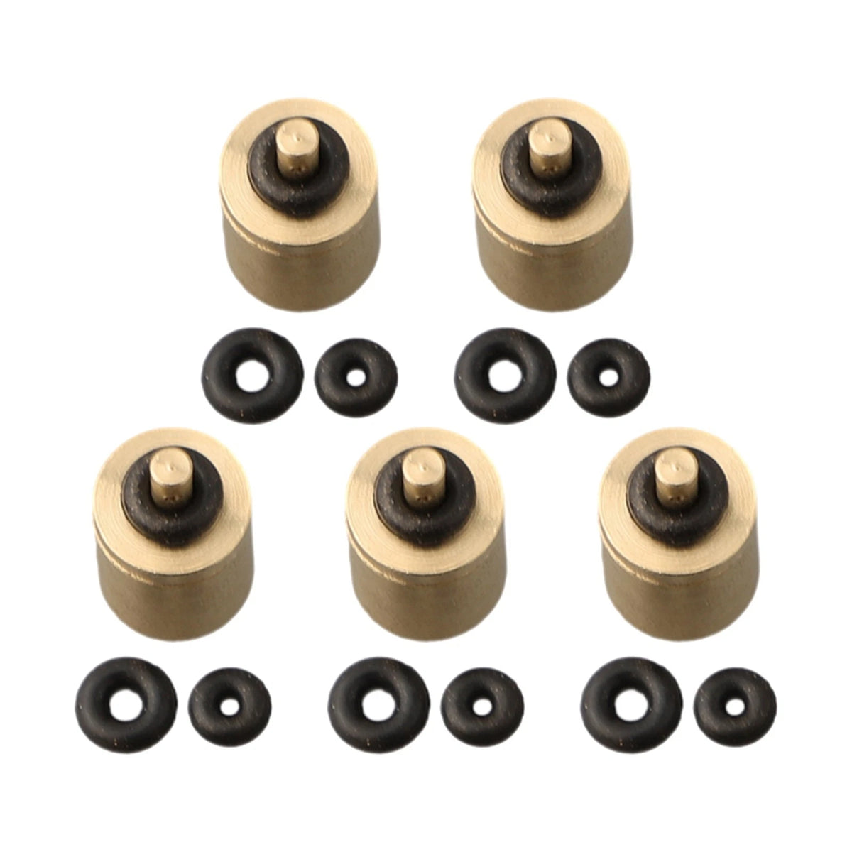 5pcs Gas Refill Adapters for Outdoor Camping Stoves Easy Valve Filling