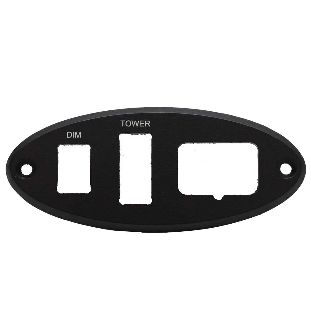 MasterCraft Boat Switch Plate 502295 - Tower Black