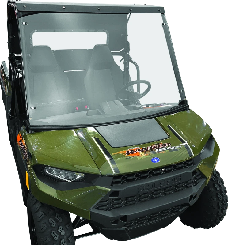 QuadBoss 18-22 Polaris Ranger 150 EFI Roof Windshield & Rear Panel Kit