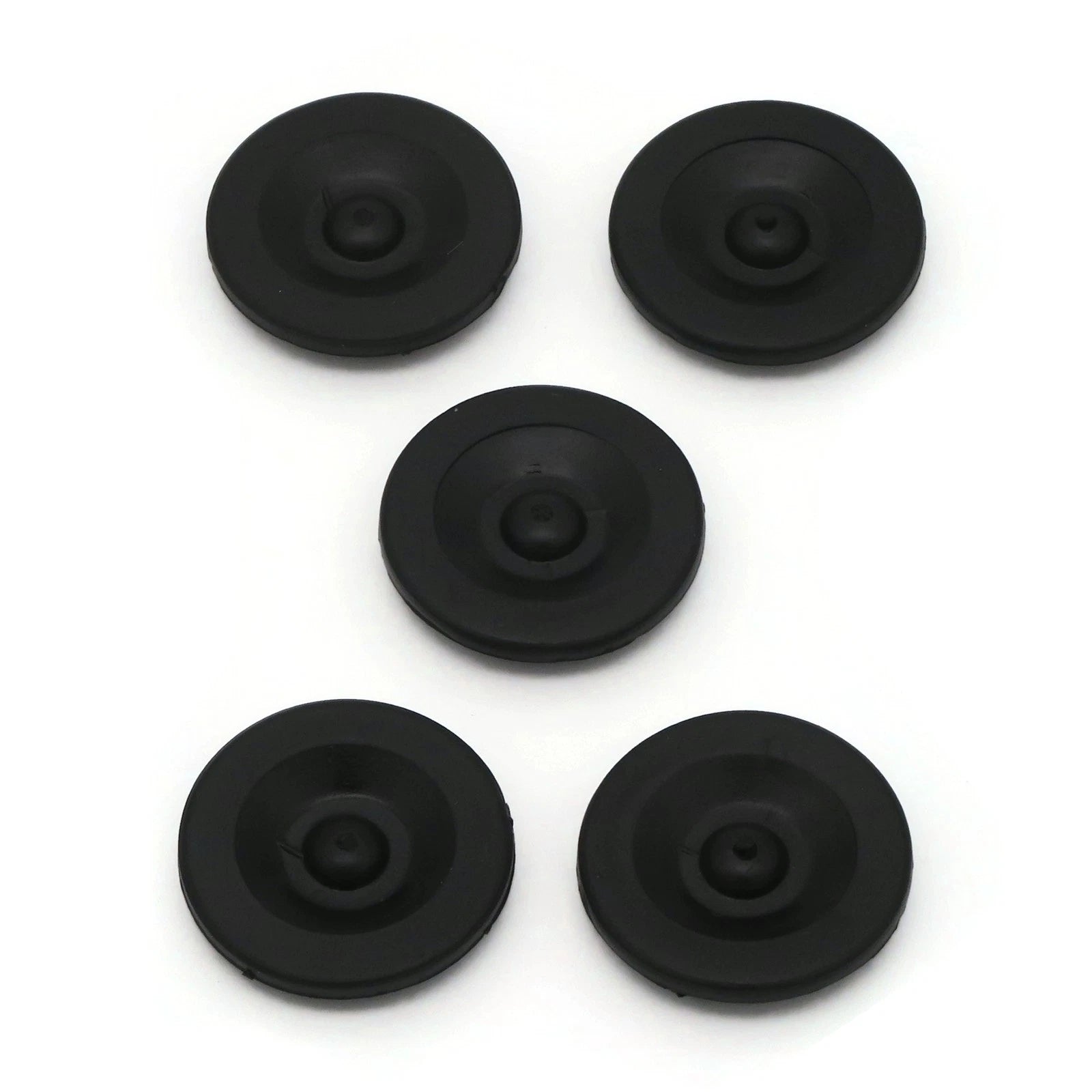 5-Pack Black Rubber Grease Plug Hub Dust Caps for AL-KO Trailer Camper RV Axle