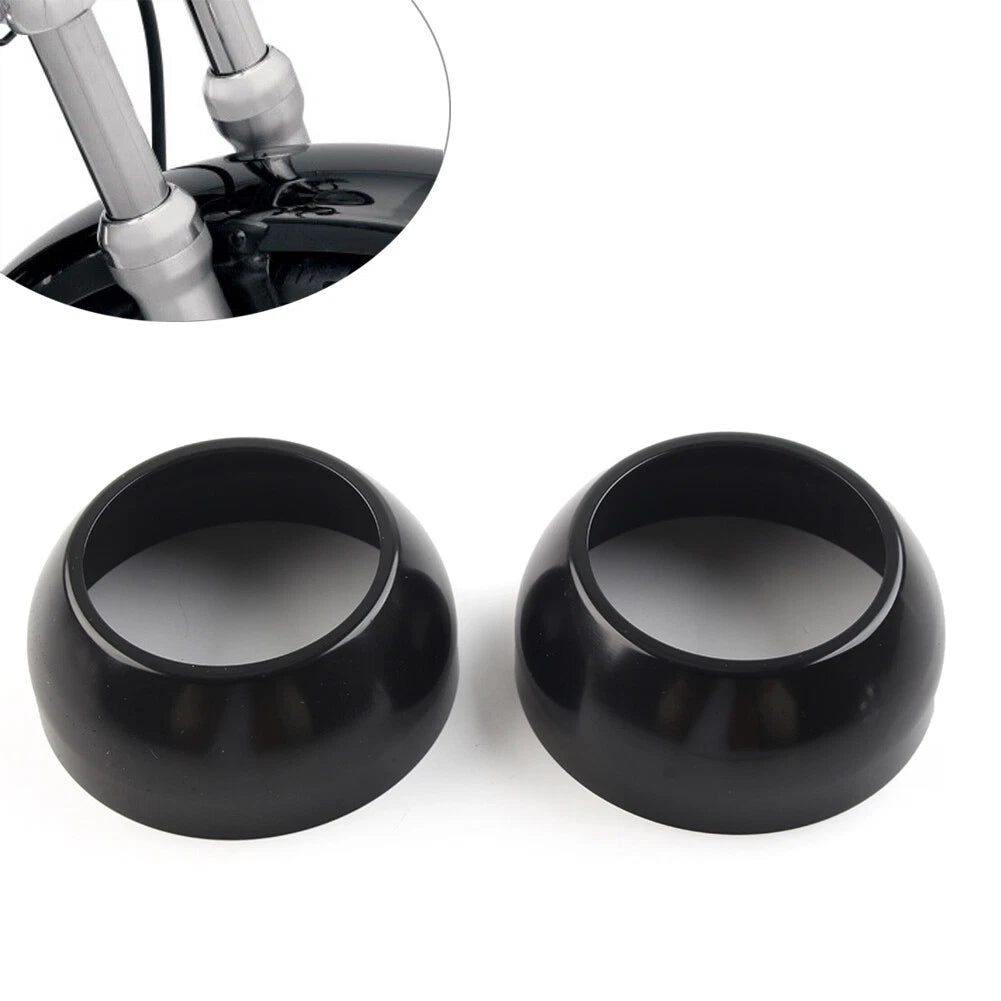 US 2x Fork Boot Cap Covers 41mm for Harley Sportster Dyna FXR 1988-1994 46002-87