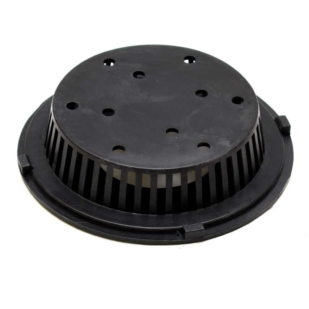 Tracker Boat Drain Strainer 09K-33770 - 4 1/4 Inch Black Plastic