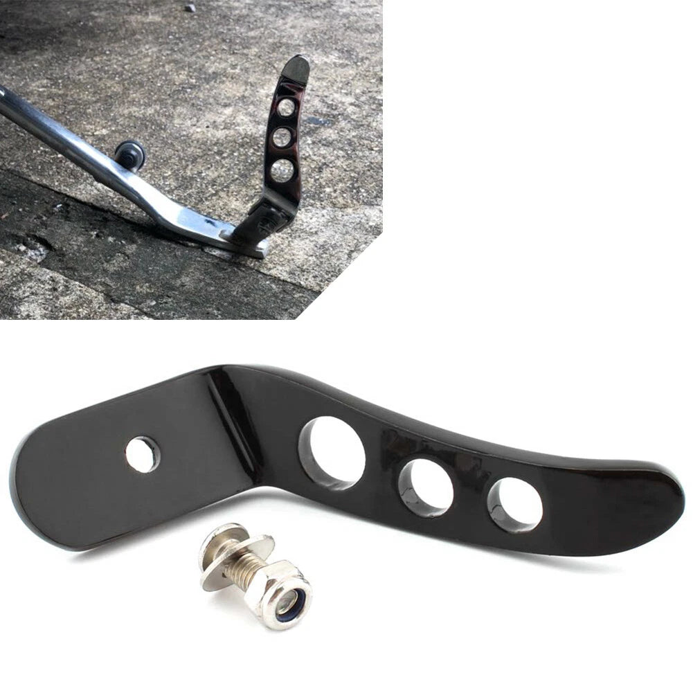 Kickstand Extension Bracket Support Kit for Harley Touring FLHX Road King BLACK