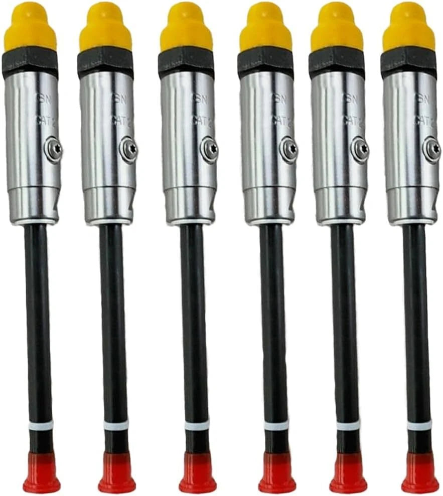 6pcs Fuel Injector 7W-7026 7W7026 for Caterpillar Engine 3406B 3412 Tractor D9R