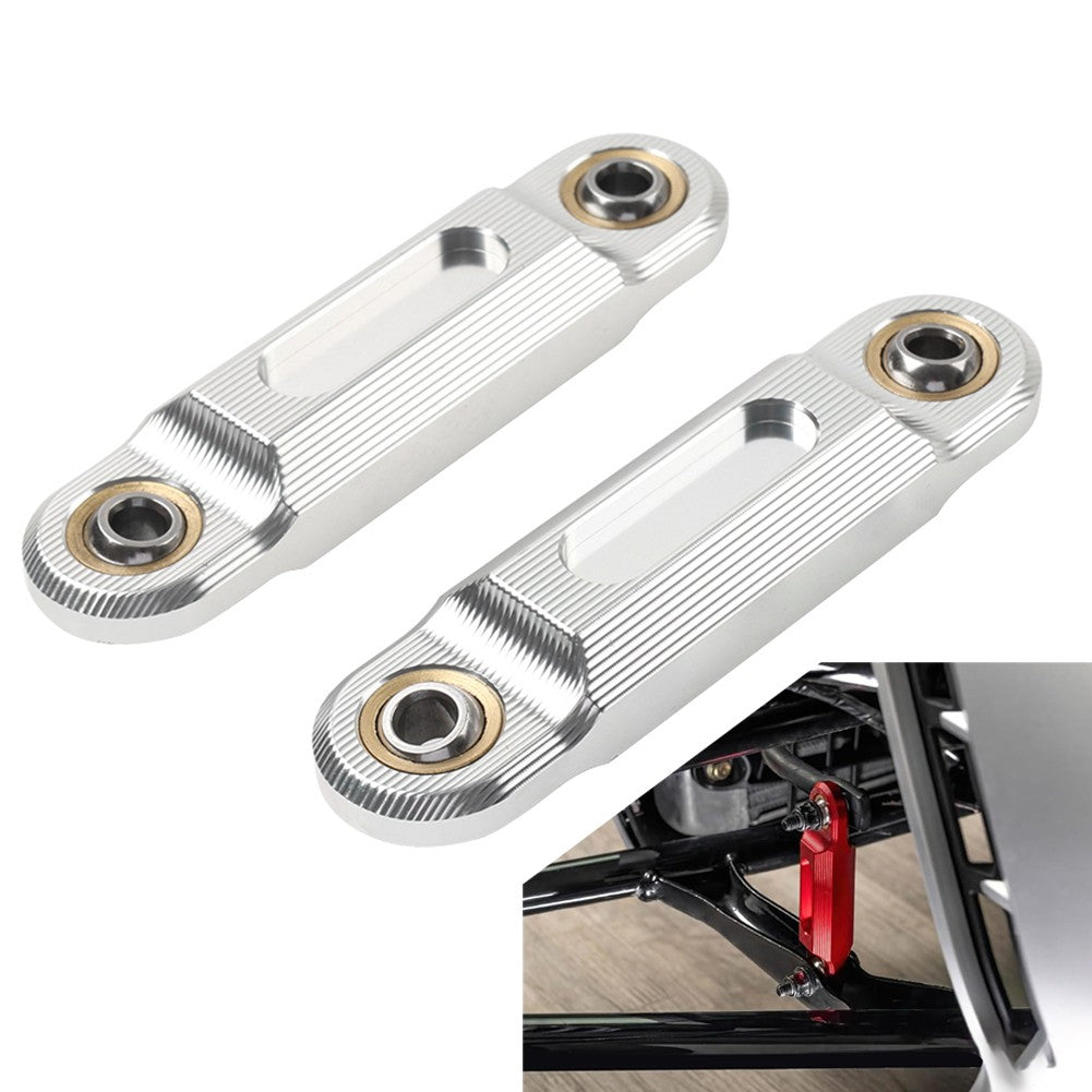Silver Sway Bar End Links Rod End Kit for Can-Am Ryker 600 900 Rally 2019-2025