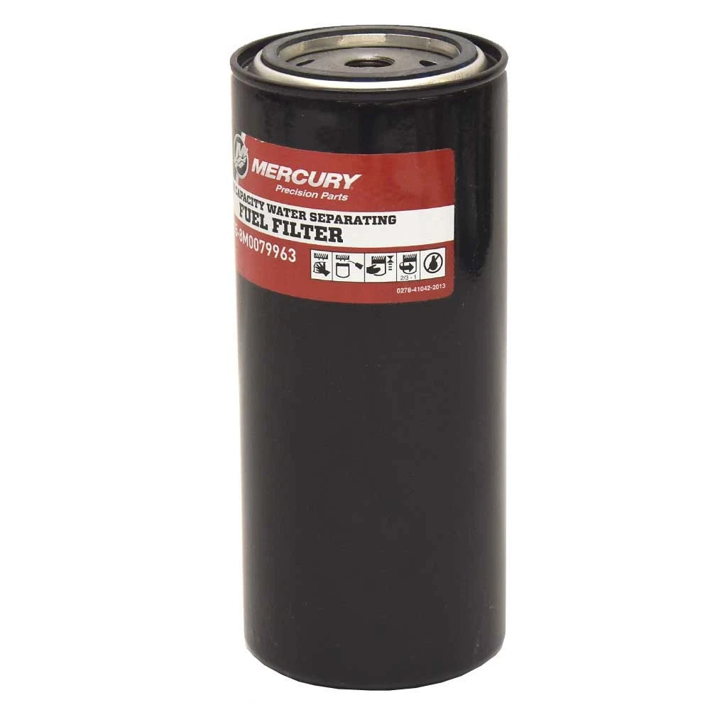 Mercury Boat High Capacity Fuel Filter 35-8M0079963 - 10 Micron 120GPH