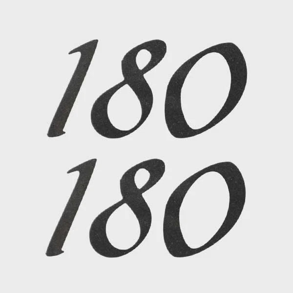 Lowe Boat 180 Sticker Decals - Metallic Pewter (pair)