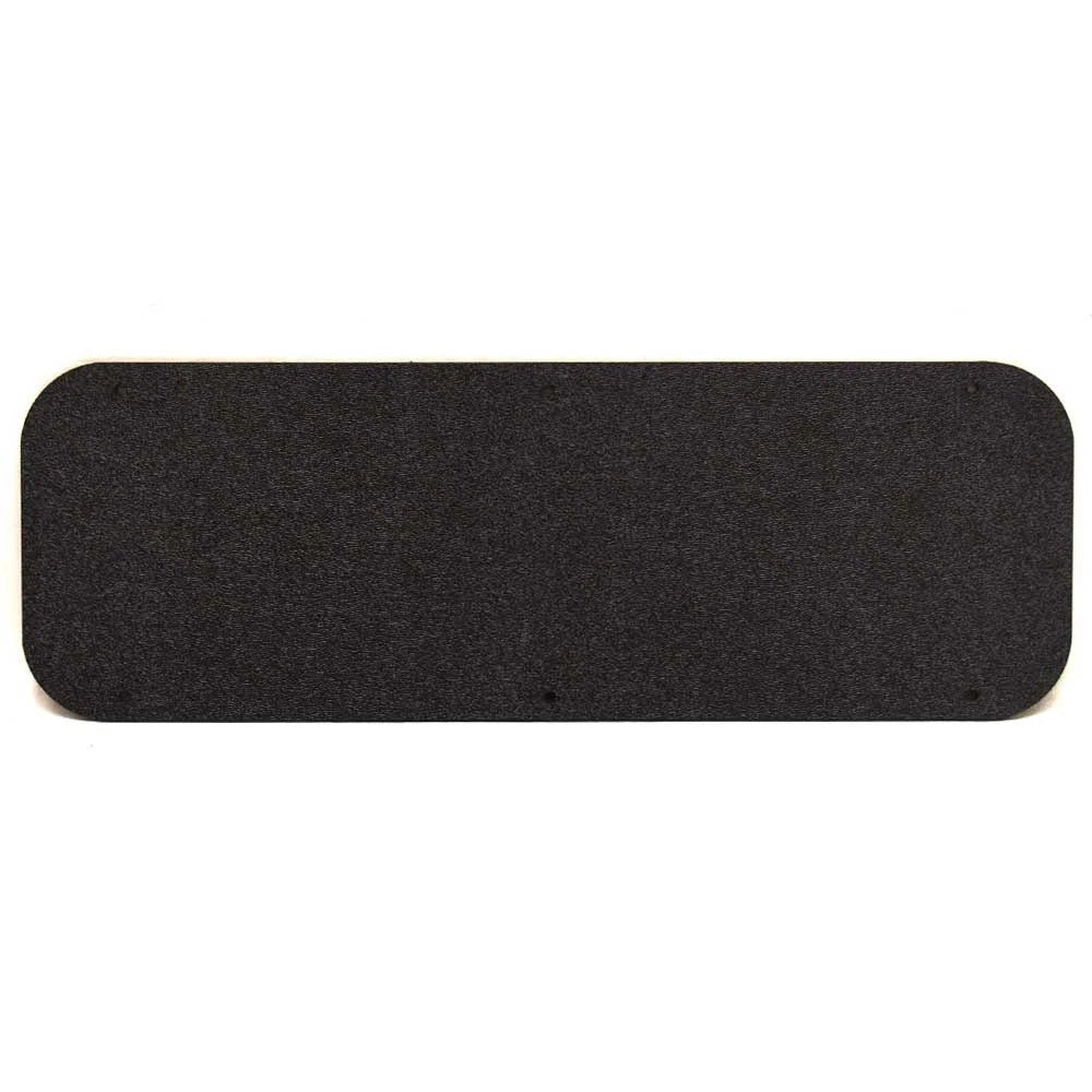Misty Harbor Pontoon Boat Blank Filler Panel 00126118 - Black Plastic