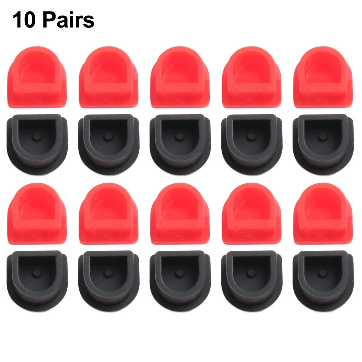 For Anderson Connector Kit of 20PCS Waterproof for Various Uses Red Black
