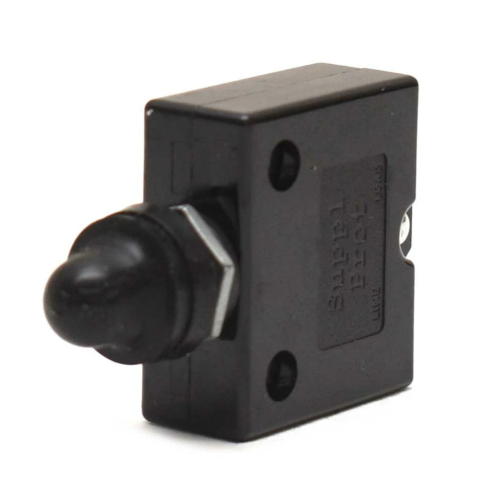 Carling Boat Push-To-Reset Circuit Breaker - CLB 10A 125V - 250V Booted