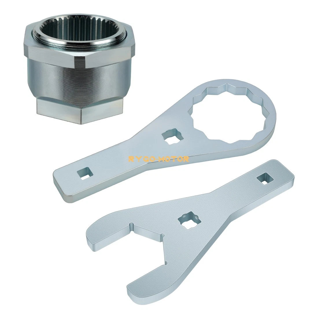 45 56mm Rear Axle Nut Wrench Tools Axle Lock Nut Clip Bolt Jam Sleeve for Honda
