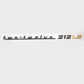 Ranger Boat Raised Decal 7604043 - 212LS Black 19 X 1 Inch