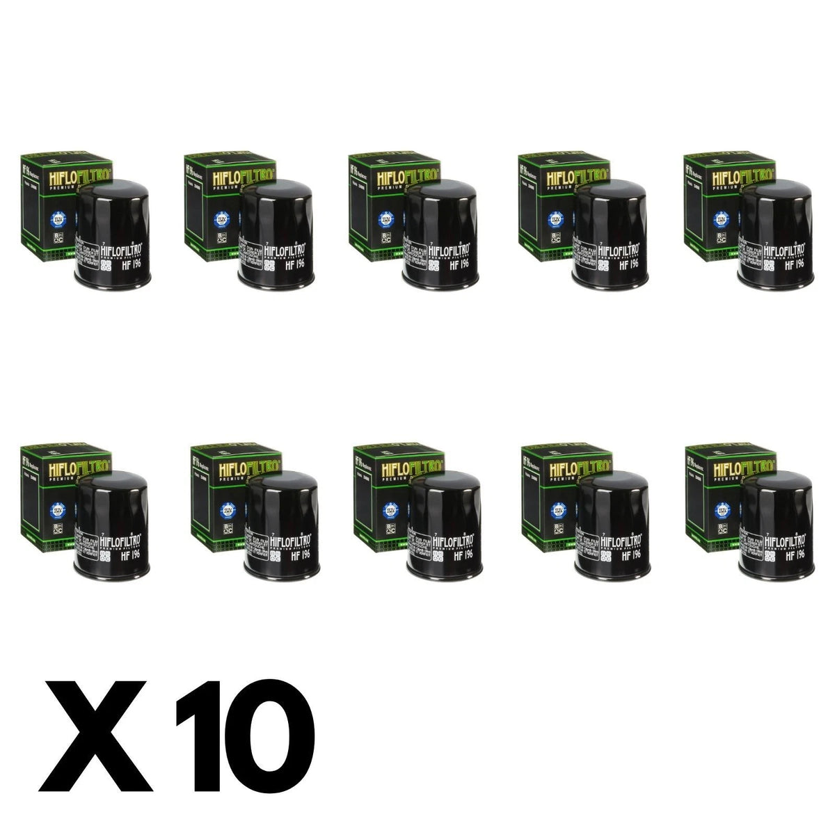 10 Pack Hiflo Oil Filter for Polaris 700 Sportsman 2002-2003