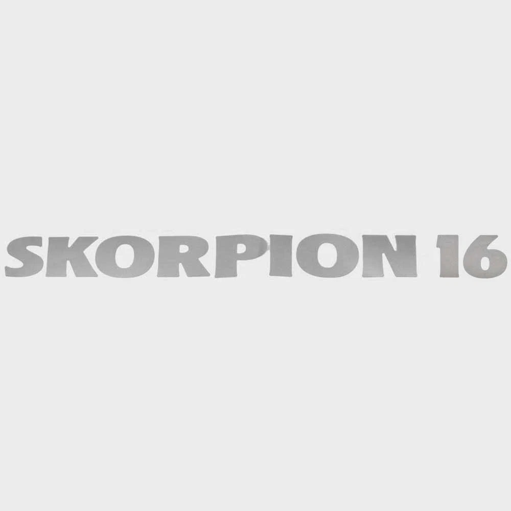 Lowe Boat Decal Sticker 2321610 - Skorpion 16 Metallic Silver