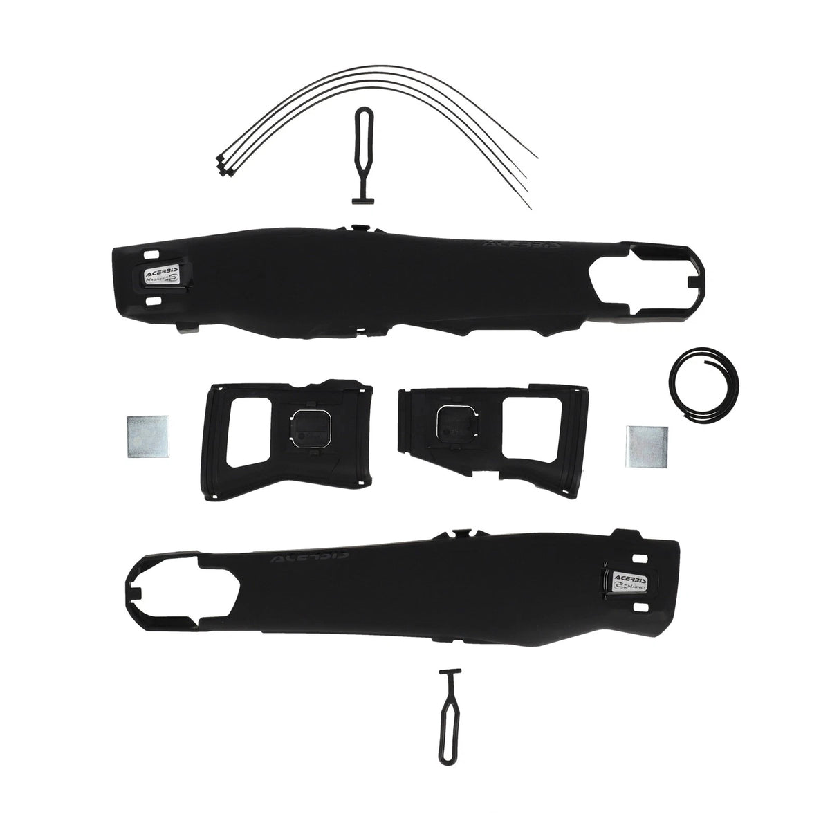 ACERBIS Teketmagnet Swing Arm Guard for Offroad Motorcycles, Black