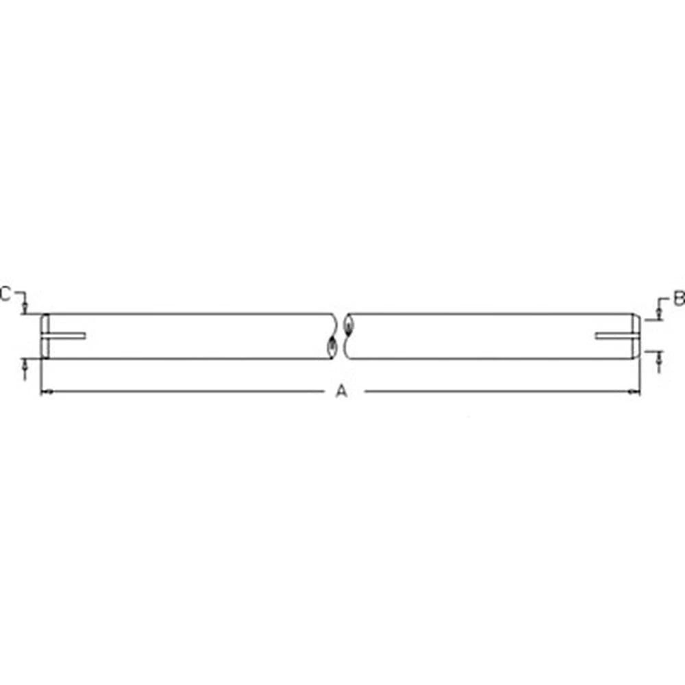 1704-1091 - Tie Rod Tube Fits Case/Internati Onal Harvester