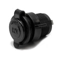 Marinco Boat 12V Power Outlet - Black Marine Socket