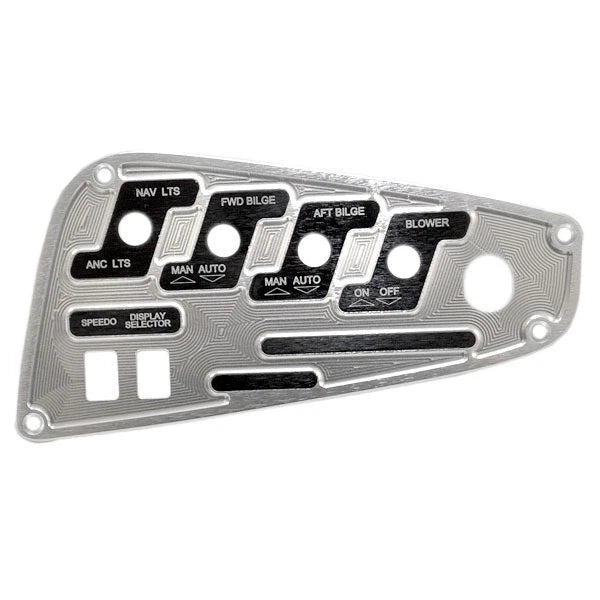 MasterCraft Boat Blank Switch Panel 50041711 - Billet Aluminum