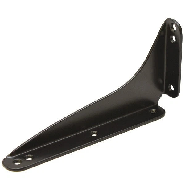 Larson Boat L Bracket 4119-2001 - 8 X 4 Inch Aluminum Black