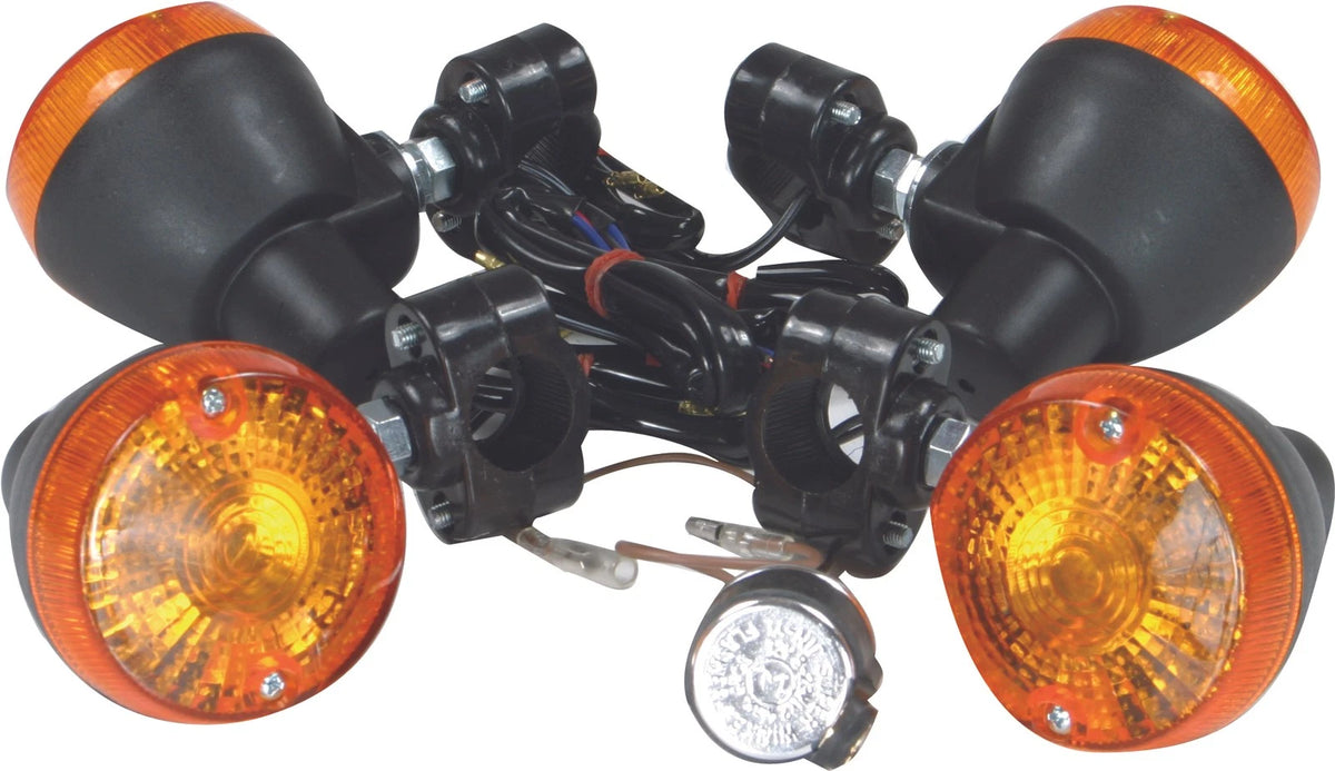 Fire Power Turn Signal Kit for ATV/UTV Racks, 3-4 Wheeler Safety & Visibility