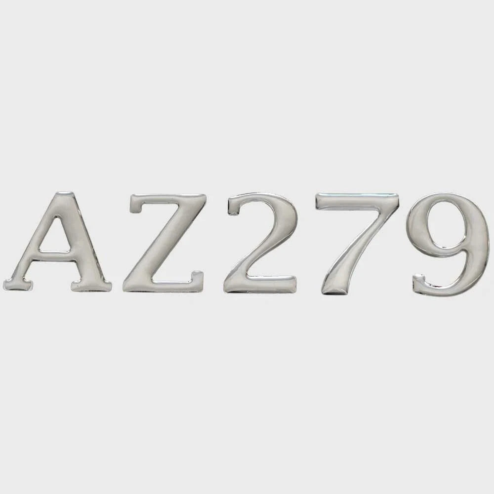 Cruisers Yachts Boat Raised Decal Sticker 100243 - AZ279 Silver