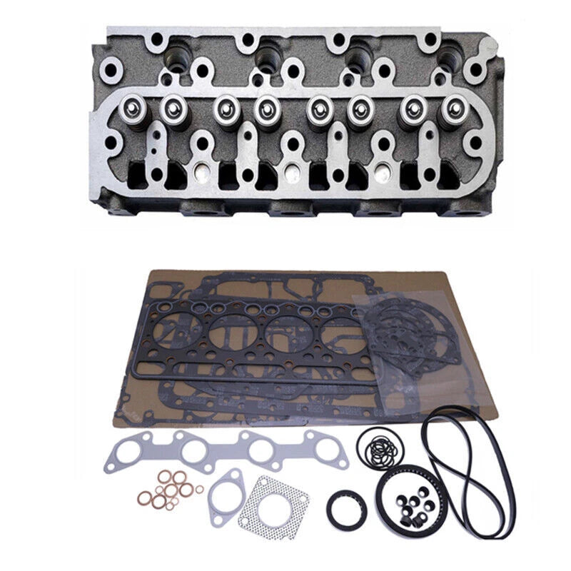 V1505 V1505-E Engine Cylinder Head&Full Engine Gasket Set for Kubota Tractor