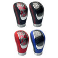 Car Manual Transmission Lever Knob Leather 5 Speed with Installation Tools