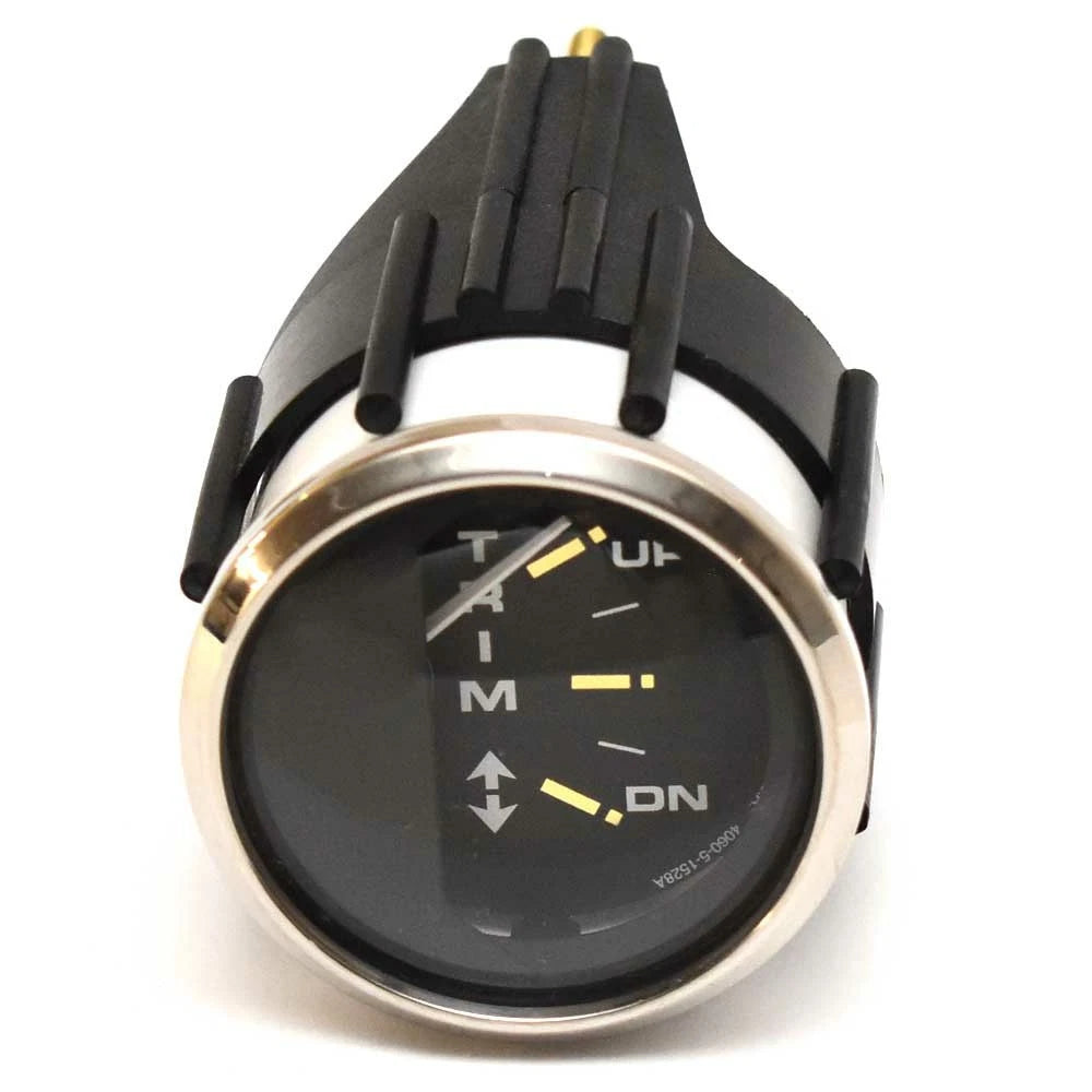 Faria Boat Trim Gauge GPC650A - Kronos Black BRP Suzuki 2 Inch