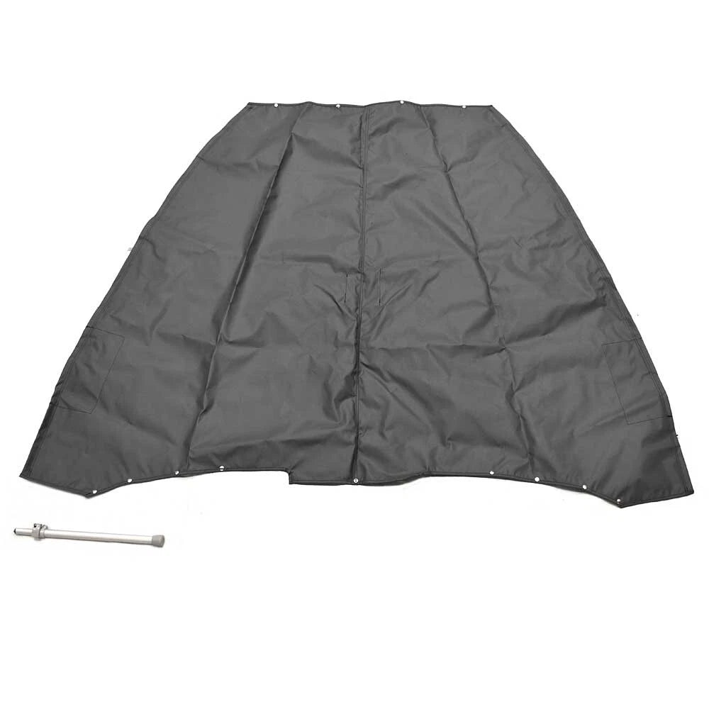 Crestliner Boat Bow Cover 2267742 - 1600 Vision Dark Gray 37441-21