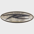 Regal Boat Raised Emblem Decal 10819 - Gray - Black Sticker