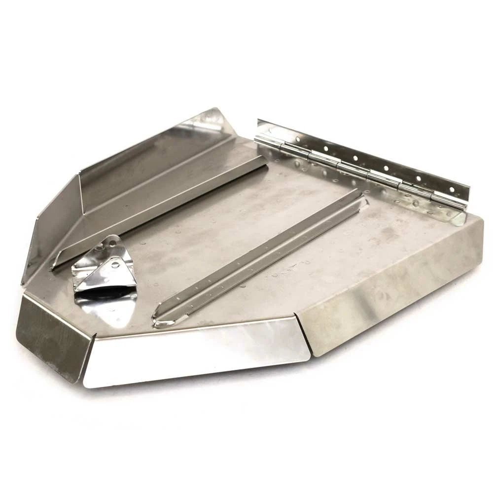 MasterCraft Boat Trim Tab Plate 559944PP - 21.75 X 17.5 Inch Stainless