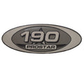 Mastercraft Boat Raised Decal - ProStar OEM 190 Silver Gray 13 1/2 Inch