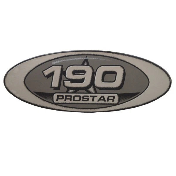 Mastercraft Boat Raised Decal - ProStar OEM 190 Silver Gray 13 1/2 Inch