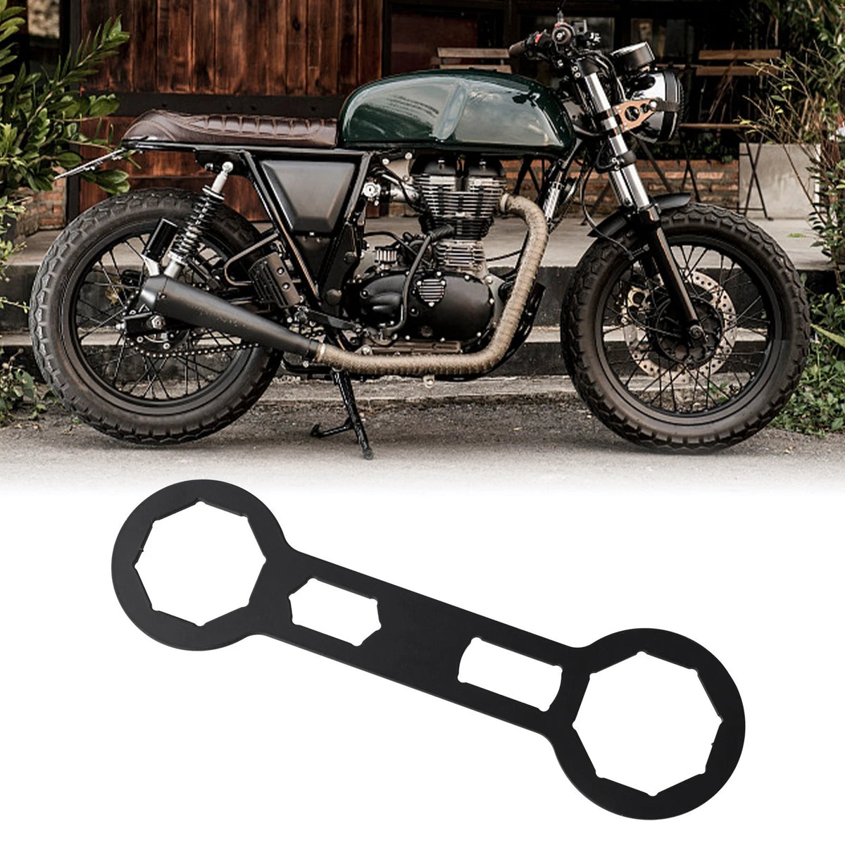 Fork Cap Wrench Compatible with Multiple Models of for Honda and for Suzuki