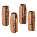 4 Pack Welding Nozzles Compatible with for Miller for m25 for m40 for Mig Gas