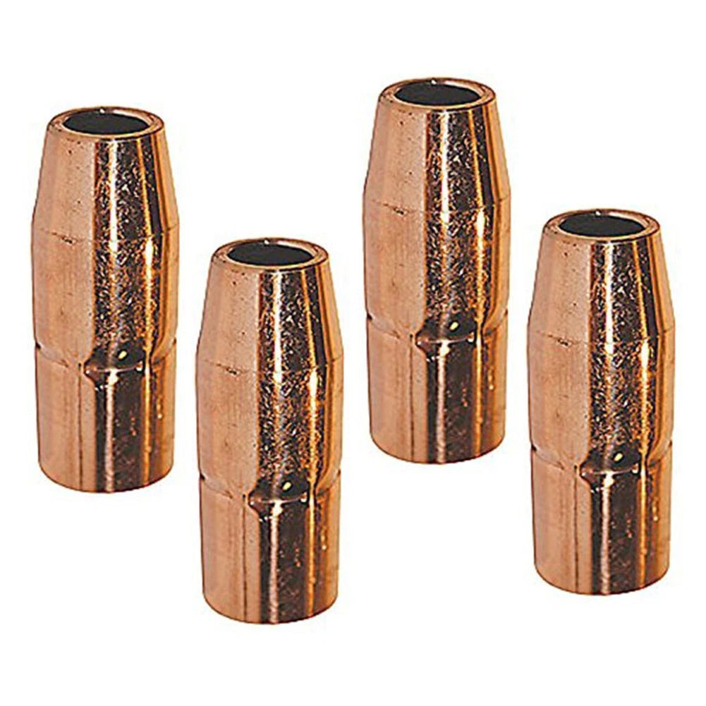 4 Pack Welding Nozzles Compatible with for Miller for m25 for m40 for Mig Gas