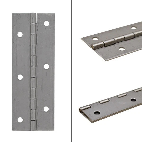 Ranger Boat Piano Seat Hinge - 5 1/2 X 2 Inch Stainless Steel