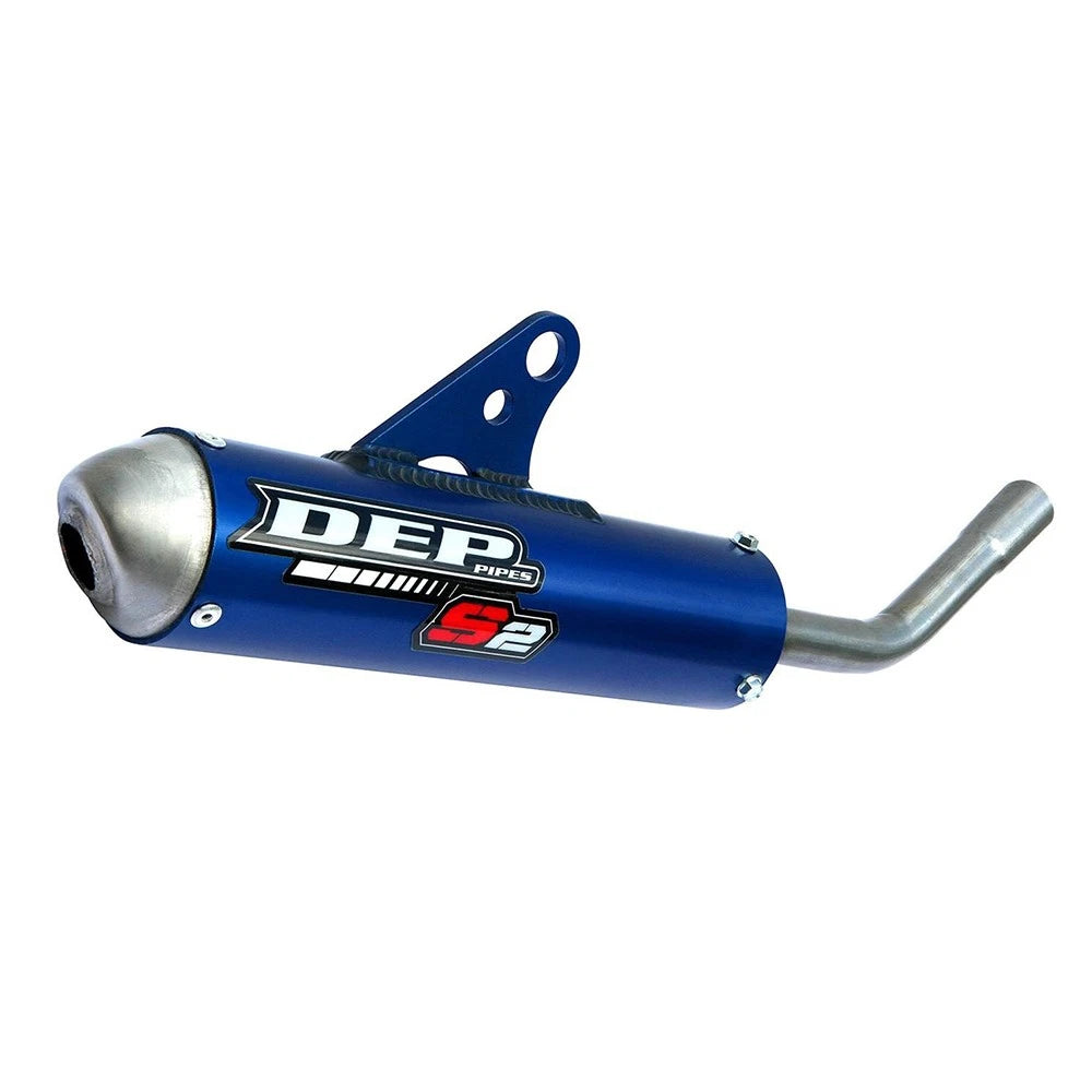 DEP Blue MX Muffler for KTM 85 SX 2018-2024 (must Use DEP Chamber)