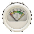 Faria Boat Battery Condition Indicator Gauge VP7909A - White